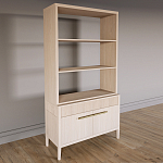 Стеллаж Primo с ящиками Светлый дуб  варинант исполнения - 2 | Loft Concept в Барнауле