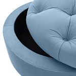 Круглый пуф на ножках Cheryl Pouf Light варинант исполнения - 2 | Loft Concept в Барнауле