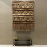 Панно Макраме коричневый цвет  варинант исполнения - 5 | Loft Concept в Барнауле