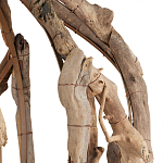 Люстра круглая в виде веток деревьев Natural Driftwood  варинант исполнения - 3 | Loft Concept в Барнауле