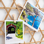 Рамка для фотографий из бамбука Bamboo Decor варинант исполнения - 5 | Loft Concept в Барнауле