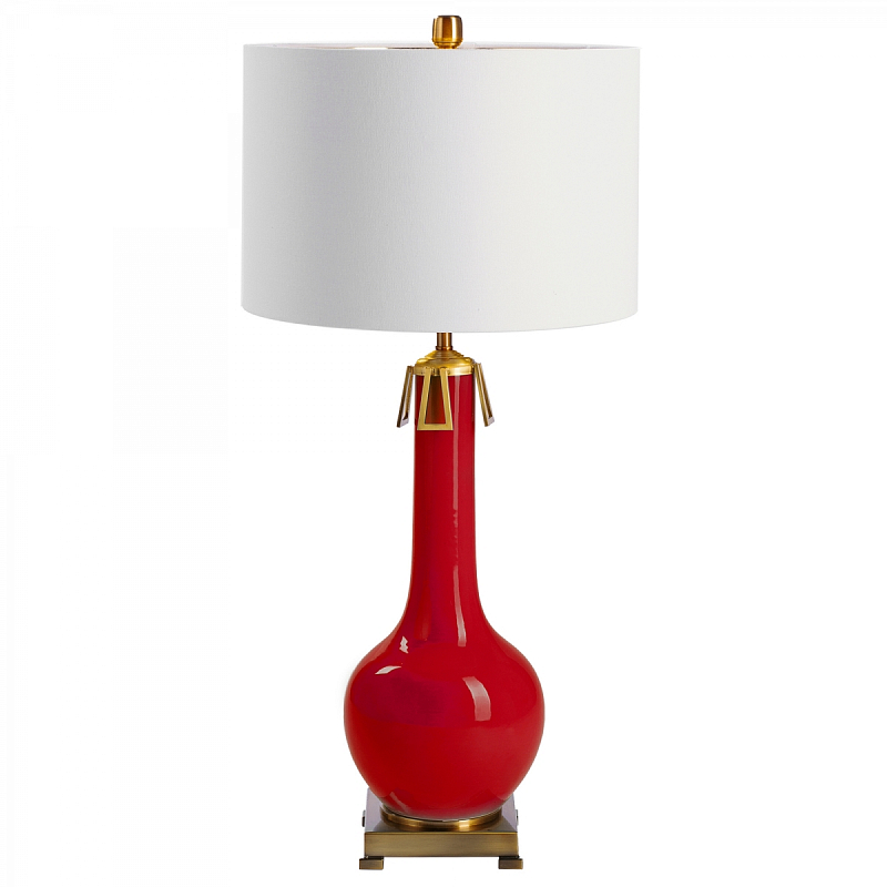 Настольная лампа Colorchoozer Table Lamp Red Красный в Барнауле | Loft Concept 