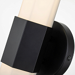 Бра для ванных комнат вертикальное с длинным белым матовым плафоном в форме шестиугольника на круглом основании Hinkley варинант исполнения - 2 | Loft Concept в Барнауле