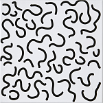 Плитка с узором Червячки варинант исполнения - 2 | Loft Concept в Барнауле