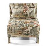 Кресло Lhasa с рисунком шинуазри  варинант исполнения - 3 | Loft Concept в Барнауле