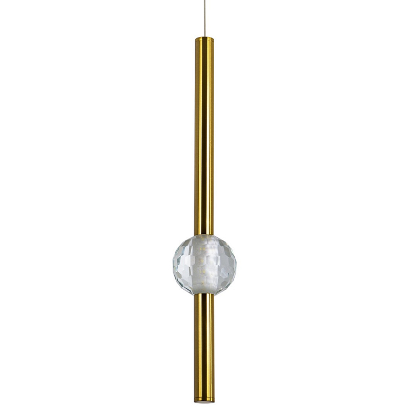 Подвесной светильник Celestin Spheres Brass Hanging Lamp Латунь Прозрачный Подвесной светильник Celestin Spheres Brass Hanging Lamp Латунь Прозрачный в Барнауле | Loft Concept