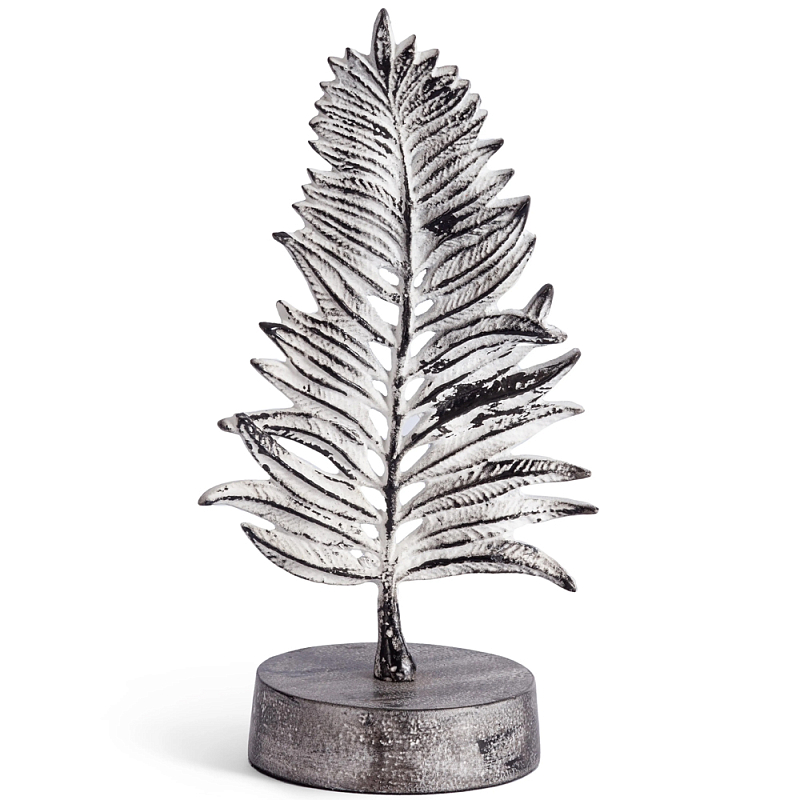 Статуэтка Metal Flowers античная платина Белое золото винтаж Статуэтка Metal Flowers античная платина Белое золото винтаж в Барнауле | Loft Concept