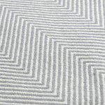 Плед из шерсти мериноса серого цвета 130×180 см Gray Waves варинант исполнения - 3 | Loft Concept в Барнауле