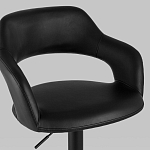 Барный стул черного цвета Strohach варинант исполнения - 7 | Loft Concept в Барнауле