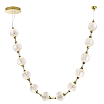 Люстра подвесная с шарообразными плафонами Crystal Globule варинант исполнения - 2 | Loft Concept в Барнауле