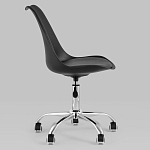 Офисный стул на металлическом основании EGGERY Black варинант исполнения - 2 | Loft Concept в Барнауле