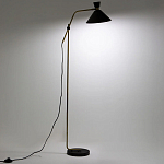 Торшер с поворотным плафоном Davy Brass Floor Lamp варинант исполнения - 4 | Loft Concept в Барнауле