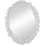 Зеркало овальное с багетом в виде кораллов Coral Dеcor варинант исполнения - 1 | Loft Concept в Барнауле