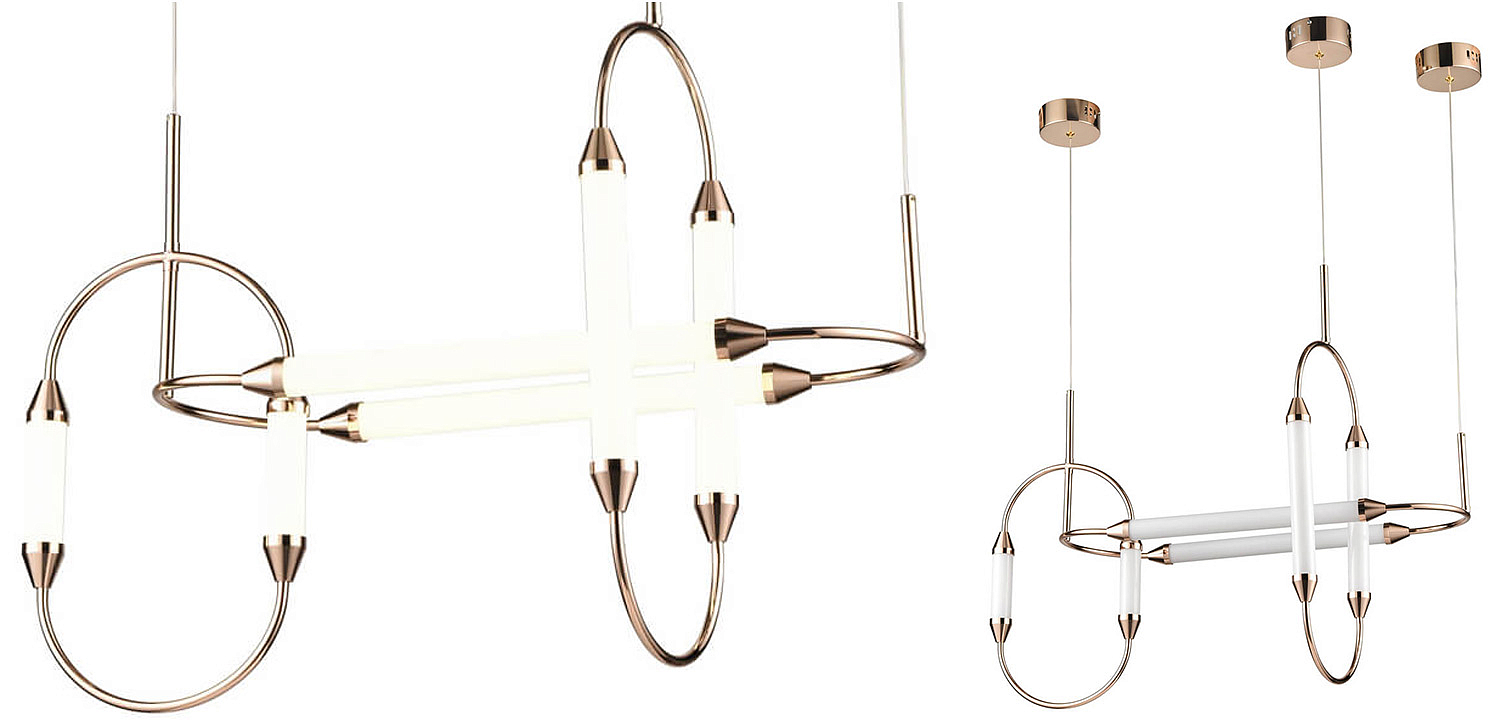 Люстра Giopato & Coombes CIRQUE chandelier Skyline Medium Gold Люстра Giopato & Coombes CIRQUE chandelier Skyline Medium Gold - Loft-Concept в Барнауле