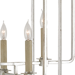 Люстра серебряная из пересекающихся прямоугольных элементов Intersecting Rectangles  варинант исполнения - 1 | Loft Concept в Барнауле