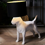 Лампа COLLECTION OF DOGS с абажуром Бультерьер варинант исполнения - 12 | Loft Concept в Барнауле