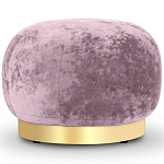 Круглый мягкий пуф Ambrose Soft Velour Pouf варинант исполнения - 2 | Loft Concept в Барнауле