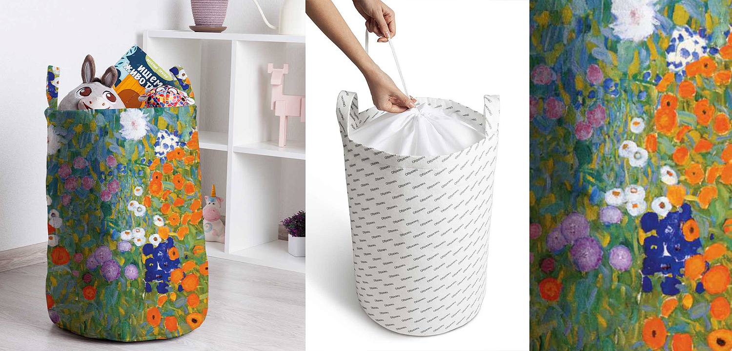 Корзина Flowers Impressionism Basket Корзина Flowers Impressionism Basket - Loft-Concept в Барнауле