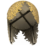 Столик дизайнерский Copper streaks варинант исполнения - 4 | Loft Concept в Барнауле