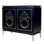 Черный комод в стиле арт-деко Luciano варинант исполнения - 2 | Loft Concept в Барнауле