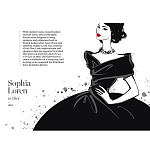 Megan Hess. Te Lttle Blk Dess варинант исполнения - 6 | Loft Concept в Барнауле