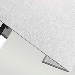 Бра с прямоугольным тканевым абажуром белого цвета Feiss варинант исполнения - 4 | Loft Concept в Барнауле