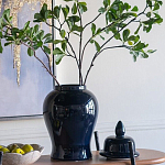 Ваза с крышкой однотонная Высота 48 см Chinoiserie Ceramics варинант исполнения - 2 | Loft Concept в Барнауле