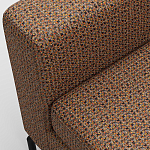 Мебельная ткань Шенилл терракотовый цвет 142 см T4-58 варинант исполнения - 8 | Loft Concept в Барнауле