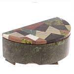 Шкатулка с зеркалом из натуральных камней Stone Casket варинант исполнения - 2 | Loft Concept в Барнауле