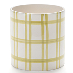 Кашпо из керамики с графическими принтами Brighter варинант исполнения - 2 | Loft Concept в Барнауле