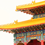 Храм Конфуция Тайвань миниатюра для интерьера в китайском стиле варинант исполнения - 1 | Loft Concept в Барнауле