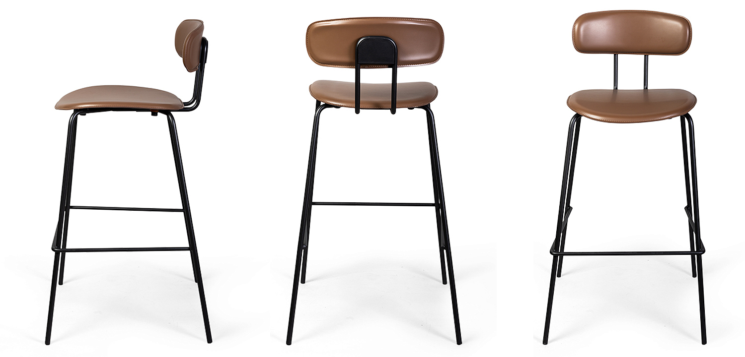 Барный стул Renis Brown Barstool Барный стул Renis Brown Barstool - Loft-Concept в Барнауле