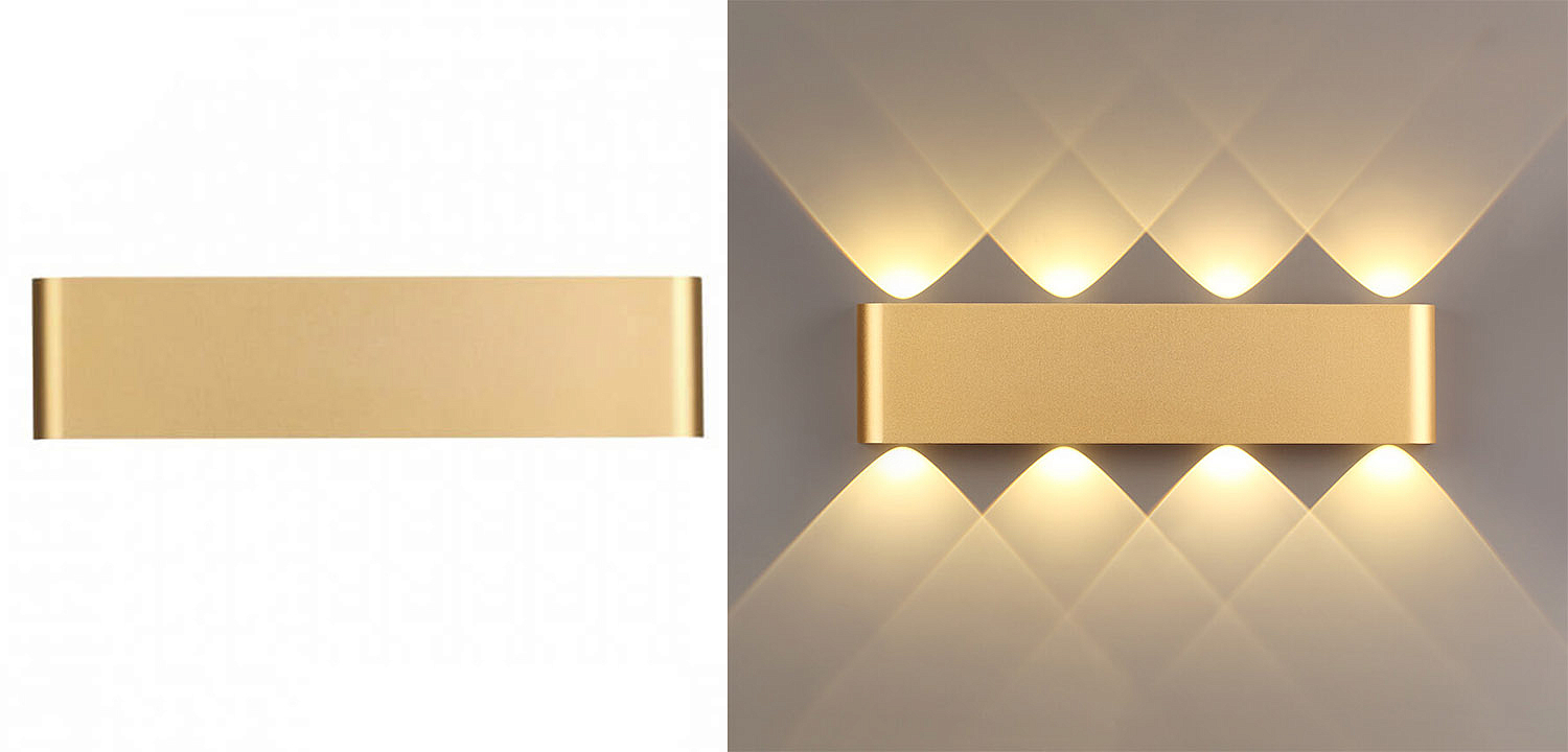 Бра Obverse Gold Rectangle B Wall lamp Бра Obverse Gold Rectangle B Wall lamp - Loft-Concept в Барнауле