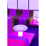 Дизайнерское кресло зеленое Poltronova Sofo Verosa Green Pink Armchair варинант исполнения - 19 | Loft Concept в Барнауле