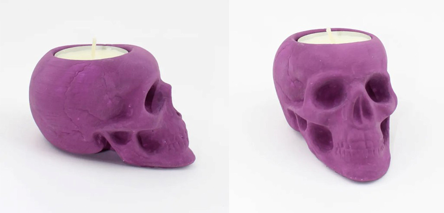Подсвечник Purple Skull Подсвечник Purple Skull - Loft-Concept в Барнауле