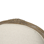 Кресло Ava Classical Armchair beige flax варинант исполнения - 5 | Loft Concept в Барнауле