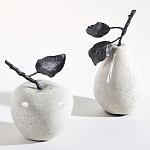 Декоративная статуэтка из керамики Груша Pear Ceramics Statuette варинант исполнения - 2 | Loft Concept в Барнауле