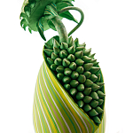 Дизайнерская статуэтка для интерьера Tropical Fruit Pandora 15 варинант исполнения - 2 | Loft Concept в Барнауле