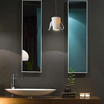 Подвесные светильники в виде белой посуды Flower Reversal варинант исполнения - 3 | Loft Concept в Барнауле