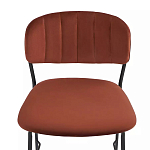 Стул барный с широкой полукруглой спинкой Chair Smooth Shapes варинант исполнения - 4 | Loft Concept в Барнауле