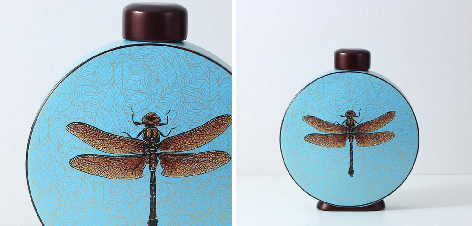 Ваза Blue Vase Dragonfly Ваза Blue Vase Dragonfly - Loft-Concept в Барнауле