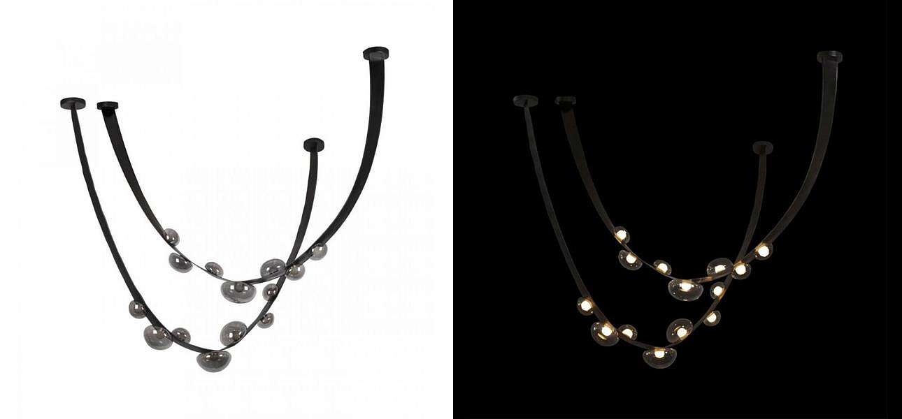 Светодиодный светильник BOMMA Dew Drops Pendant Light Светодиодный светильник BOMMA Dew Drops Pendant Light - Loft-Concept в Барнауле