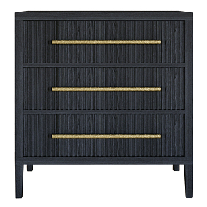 Комод Primo с 3 выдвижными ящиками Черный дуб