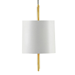 Люстра прямоугольная с белыми цилиндрическими абажурами White Ribbon варинант исполнения - 2 | Loft Concept в Барнауле