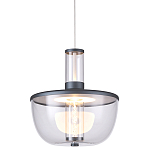 Подвесной светильник с плафоном из акрила и металлическим основанием Blanton 23 варинант исполнения - 1 | Loft Concept в Барнауле