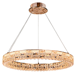 Люстра кольцевая с текстурной огранкой Reflection of Reality варинант исполнения - 1 | Loft Concept в Барнауле