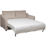 Диван двухместный раскладной светло-серый с кантом Pride варинант исполнения - 3 | Loft Concept в Барнауле