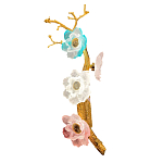 Бра с цветочным декором Miscellaneous herbs варинант исполнения - 2 | Loft Concept в Барнауле