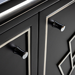 Черный комод в стиле арт-деко Luciano варинант исполнения - 4 | Loft Concept в Барнауле