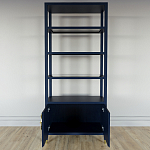 Стеллаж со стеклянными полками Elsa Dreams Blue варинант исполнения - 4 | Loft Concept в Барнауле